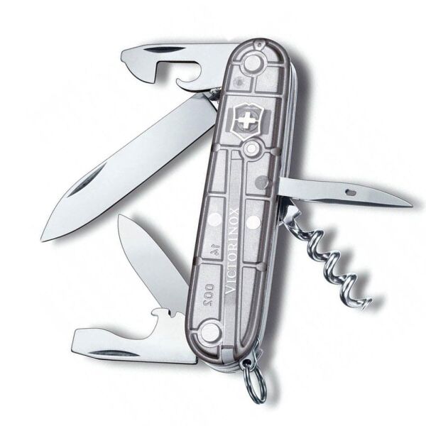 Victorinox Spartan SilverTech Çakı Şeffaf Gümüş
