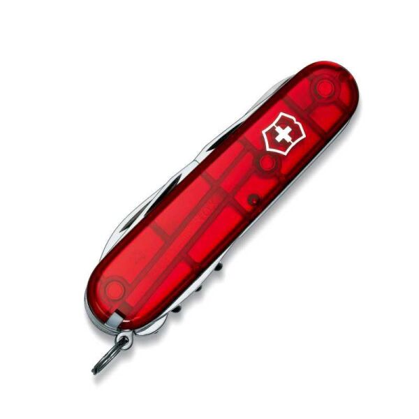 Victorinox Climber Çakı Şeffaf Kırmızı
