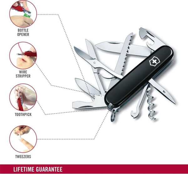 Victorinox Çakı Huntsman Siyah