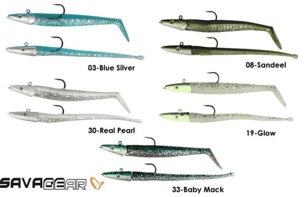 SAVAGE GEAR Sandeel And Slug 10 cm 10 gr 4+2 Adet 33-Baby Mack