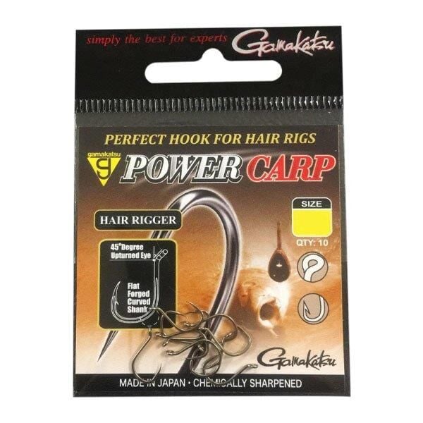 GAMAKATSU Power Carp Hair Rigger 12 Olta İğnesi