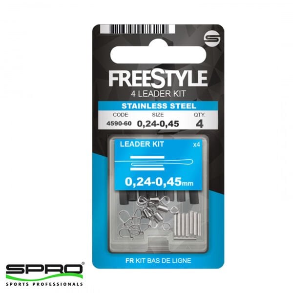 SPRO Freestyle Reload 4 Leader Kit