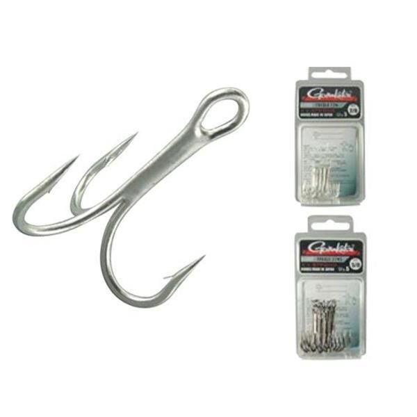 GAMAKATSU Hook Treble 22N/0 4x Strong 5 Pieces