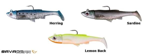 SAVAGE GEAR 3D Sardine 2+1 13.5 cm #4/0 41 gr Suni Yem Lemon Back
