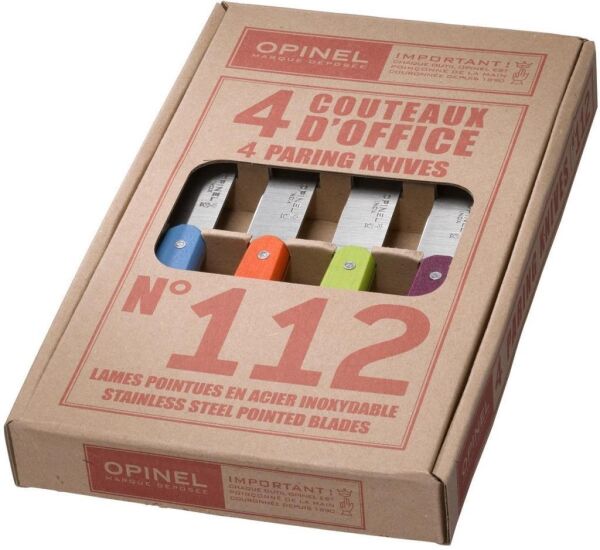 OPINEL 4'lü Renkli Meyve Bıçak Seti