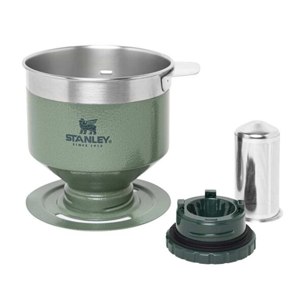STANLEY Klasik Brew Pour Over Paslanmaz Çelik Yeşil Kahve Demleyici