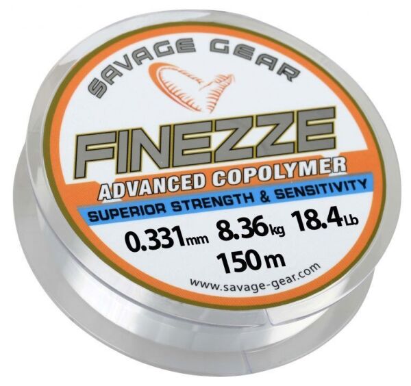 SAVAGE GEAR Finezze Mono 300 mt Clear Misina - 0,286 mm