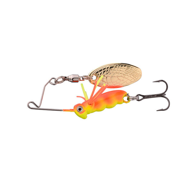 SPRO Larva Micro SpinnerBait 3,5CM 5G UV Sunburst