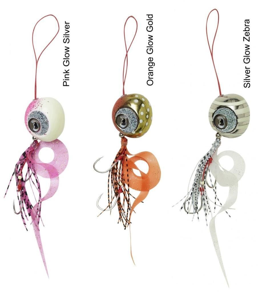 SAVAGE GEAR Cuttle Eye 100 g Pink Glow Silver Sahte Balık