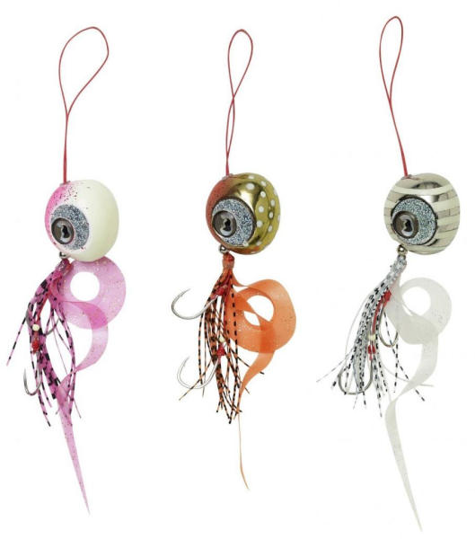 SAVAGE GEAR Cuttle Eye 100 g Silver Glow Zebra Sahte Balık