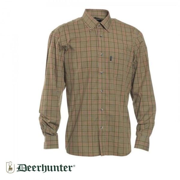 DEERHUNTER Marshall Red Kareli Uzun Kol Gömlek 41